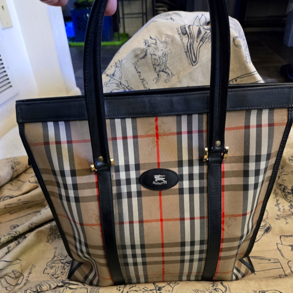 Burberry Nova Check tote bag